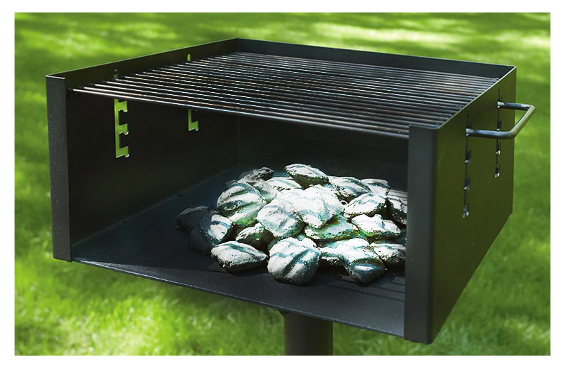 Step 2 Curing a New Galvanized Grill